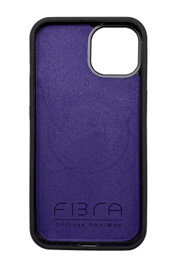 Силиконовый чехол Fibra OmniMag для iPhone 13/14 dark purple