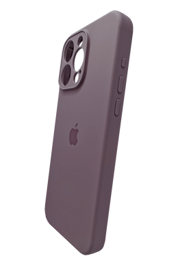 Силиконовый чехол Full Cover для iPhone 15 Pro lilac pride Full Camera