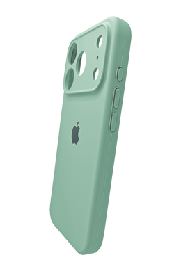 Силіконовий чохол Full Cover для iPhone 17 Pro pistashio (fresh green) Full Camera