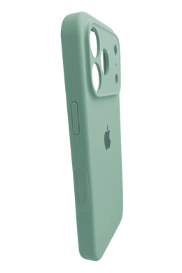 Силіконовий чохол Full Cover для iPhone 17 Pro pistashio (fresh green) Full Camera