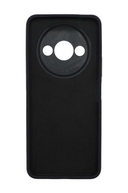 Силіконовий чохол WAVE Full Cover для Xiaomi Redmi A3 black Full Camera