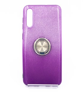 Силиконовый чехол SP Shine для Samsung A30s violet ring for magnet