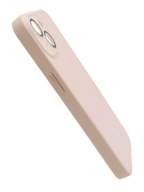 Чехол TPU+Glass Sapphire Midnight with MagSafe для iPhone 15 pink sand
