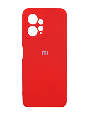 Силіконовий чохол Full Cover для Xiaomi Redmi Note 12 4G red Full Camera