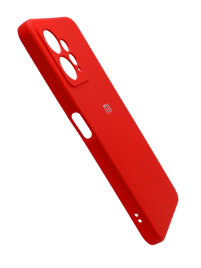 Силіконовий чохол Full Cover для Xiaomi Redmi Note 12 4G red Full Camera