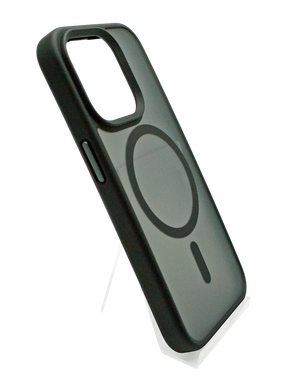 Чехол TPU+PC Metal Buttons with MagSafe для iPhone 14 Pro black
