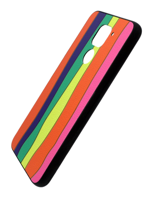 Накладка Rainbow для Xiaomi Redmi Note 9 orange