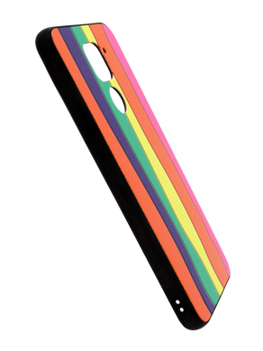 Накладка Rainbow для Xiaomi Redmi Note 9 orange