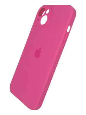 Силіконовий чохол Full Cover для iPhone 15 Plus dragon fruit Full Camera