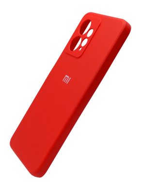 Силіконовий чохол Full Cover для Xiaomi Redmi Note 12 4G red Full Camera