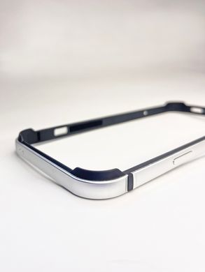 Evoque Bumper Metal для iPhone 12 Pro Max silver