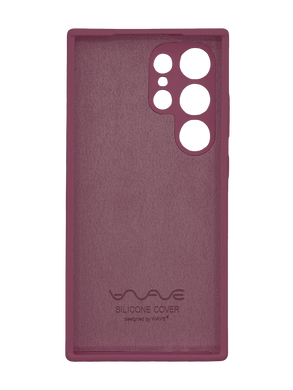 Силіконовий чохол WAVE Full Cover для Samsung S24 Ultra plum Full camera