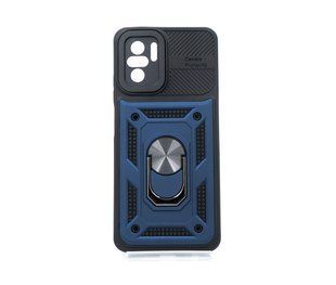 Чохол SP Serge Ring for Magnet для Xiaomi Redmi Note10/Note 10S dark blue протиударний Full camera