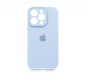 Силіконовий чохол Full Cover для iPhone 14 Pro grey Full Camera