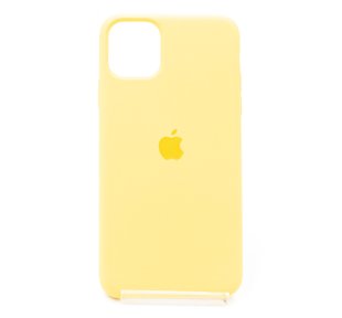 Силіконовий чохол для Apple iPhone 11 Pro Max original yellow(flash)