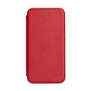 Чехол книжка Original кожа для Xiaomi Redmi Note 7 red