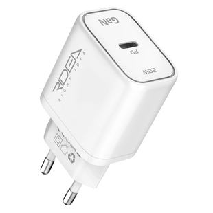 Сетевое зарядное устройство Ridea RW-GaN20BC 20W Boost Type-C PD&QC white