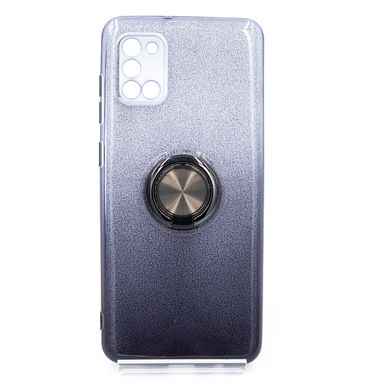 Силіконовий чохол SP Shine для Samsung A31 gray ring for magnet