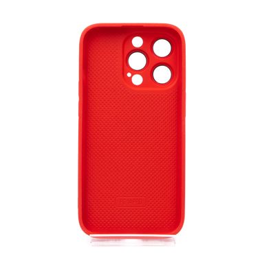Чохол TPU+Glass sapphire matte case для iPhone 14 Pro cola red