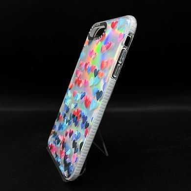 Чохол Holographic Print для iPhone 7+/8+ heart