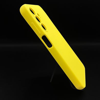 Силіконовий чохол Full Cover для Samsung A15 4G/5G yellow (AAA) Full Camera без logo