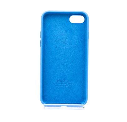 Силіконовий чохол Full Cover для iPhone 7/8 blue