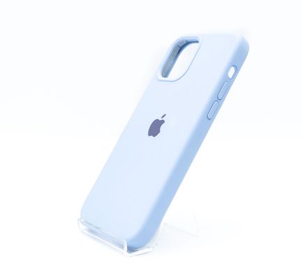 Силіконовий чохол Full Cover для iPhone 12/12 Pro lilac blue