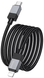 PD кабель Hoco X112 Favor charging data cable with display Lightining 27W 1m Black