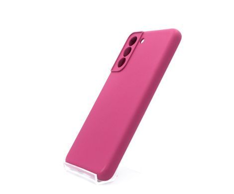 Силіконовий чохол Full Cover для Samsung S21 FE marsala Full Camera без logo