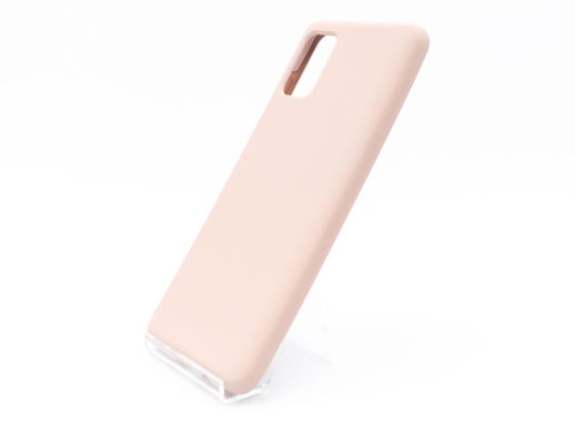 Силіконовий чохол Full Cover SP для Samsung A51 pink sand