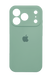 Силіконовий чохол Full Cover для iPhone 17 Pro pistashio (fresh green) Full Camera