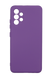 Силиконовый чехол SMTT для Samsung A32 purple Full Camera с микрофиброй