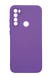Силиконовый чехол SMTT для Xiaomi Redmi Note 8T purple Full Camera с микрофиброй