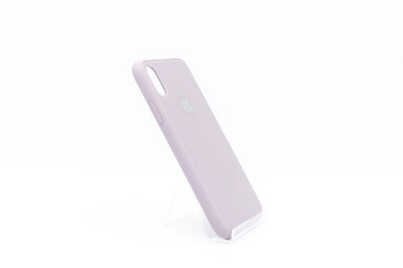 Чехол Glass Farfor для iPhone X/XS lilac Sp