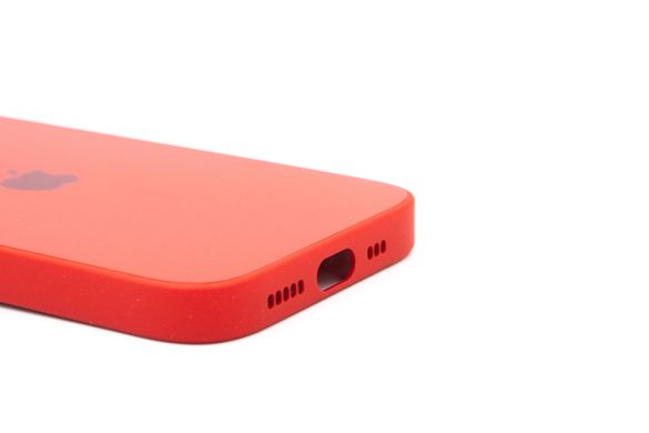 Чохол TPU+Glass sapphire matte case для iPhone 14 Pro cola red