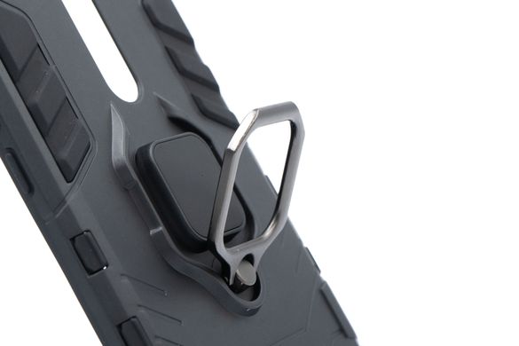 Чохол Transformer Ring for Magnet для Xiaomi Redmi K20/Mi9T black протиударний