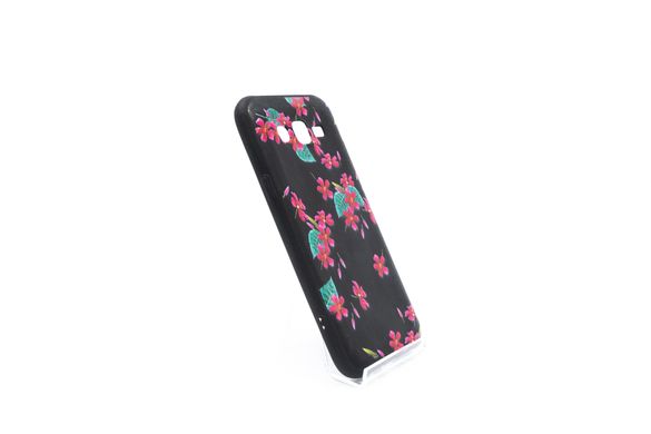Силиконовый чехол Case Flowers для Samsung J500