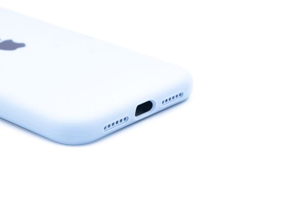 Силіконовий чохол Full Cover для iPhone 11 lilac cream