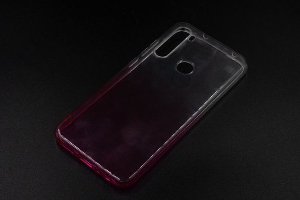 Силіконовий чохол Gradient Design для Xiaomi Redmi Note 8T white/pink