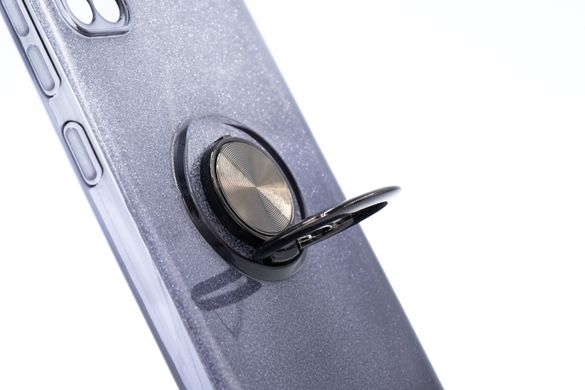 Силіконовий чохол SP Shine для Samsung A31 gray ring for magnet