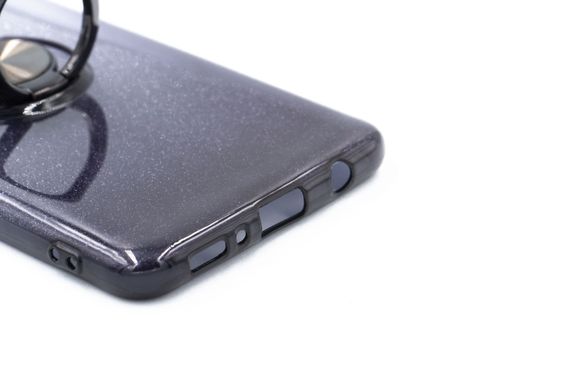 Силіконовий чохол SP Shine для Samsung A31 gray ring for magnet