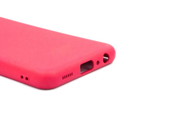 Силиконовый чехол Full Cover для Samsung A13 4G rose red Full Сamera без logo