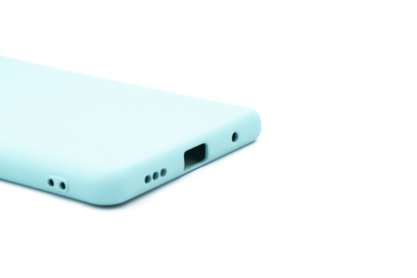 Силіконовий чохол Full Cover для Xiaomi Redmi Note 10 Pro/10 Pro Max azure без logo