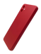 Силиконовый чехол SMTT для Samsung A05 red Full Camera с микрофиброй