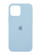 Силіконовий чохол Full Cover для iPhone 15 Plus light blue