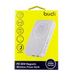 Power Bank bubi M8J081Magnetic Wireless PD 20W 10000 mAh white
