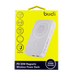 Power Bank budi M8J081Magnetic Wireless PD 20W 10000 mAh white