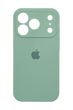 Силіконовий чохол Full Cover для iPhone 17 Pro pistashio (fresh green) Full Camera