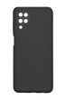 Силиконовый чехол Full Cover Lakshmi для Samsung A12 black (AAA) Full Camera без logo