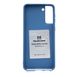 Силиконовый чехол Molan Cano Smooth для Samsung S21+ navy blue